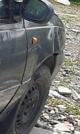 1996 model daewoo nexia 1.5 çıkma sağ ön çamurluk