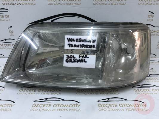 TRANSPORTER ÖN SOL FAR ORJİNAL ÇIKMA ADANA FARI