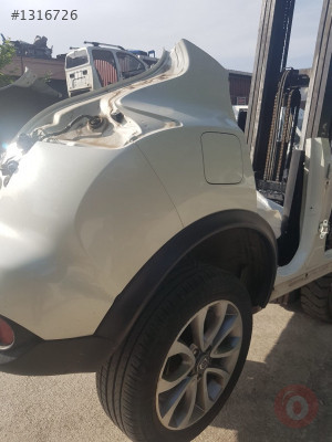 Nissan Juke Sağ Arka Çamurluk Beyaz Hatasız Orjinal Çıkma