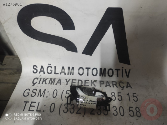OEM; 80670-4EA0  NİSSAN QASHQAİ ÇIKMA  SAĞ ARKA KAPI KOLU