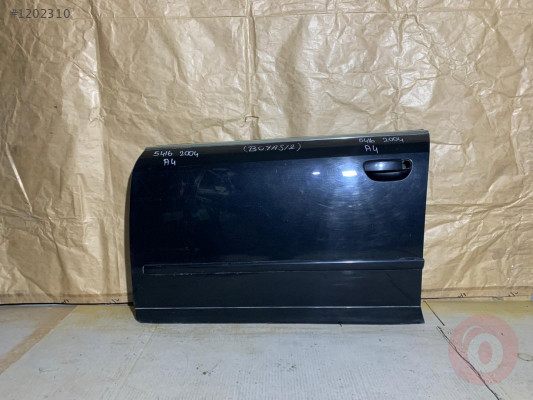 AUDİ A4 02-05 SOL ÖN KAPI MET. SİYAH HATASIZ 8E0831051
