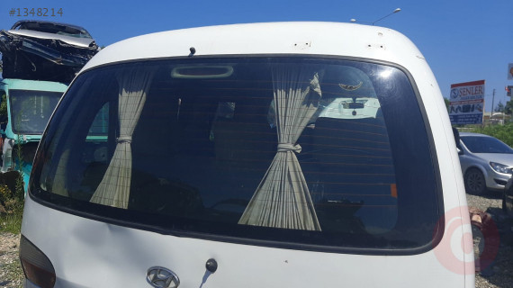 hyundai starex çıkma bagaj camı