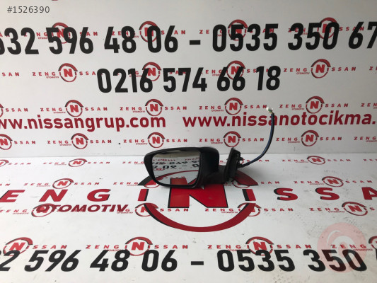 Nissan Qashqai J11 2014-2021 Ayna Sol Kameralı Sıfır Parça