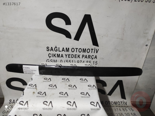 OEM; 1613278680 PEUGEOT PARTNER ÇIKMA  ARKA PLAKALIK