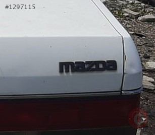 1988 model mazda 323 1.6 çıkma marka model yazısı