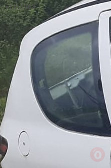 peugeot 206 çıkma sağ arka kelebek camı