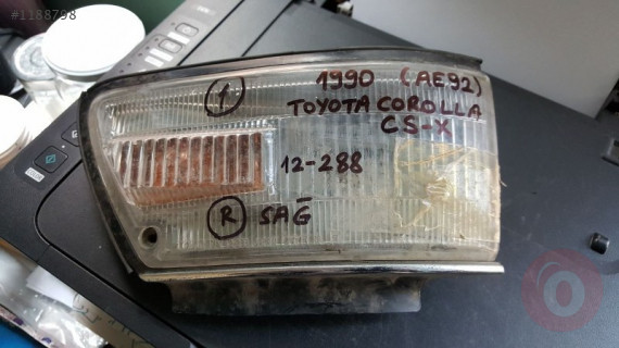 1990 COROLLA SAĞ SİNYAL TOYOTA ORJİNAL ÇIKMA PARÇA