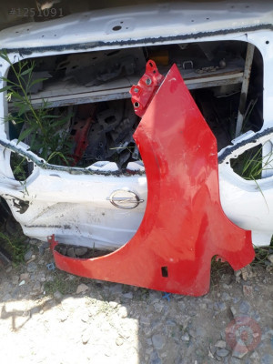 opel corsa d kasa çıkma sol ön çamurluk hatasız.