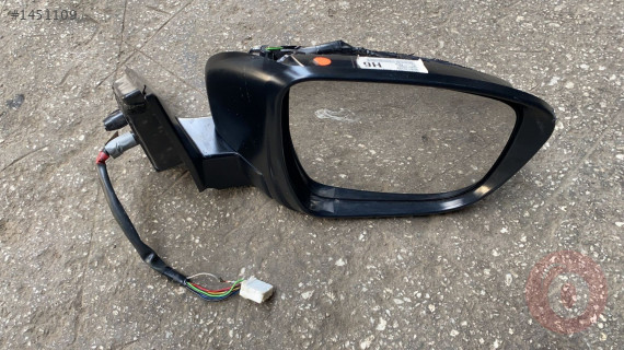NİSSAN QASHQAİ SAĞ AYNA 2014 - 2018 ÇIKMA YEDEK PARÇA