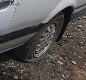 1988 model mazda 323 1.6 çıkma sol arka jant lastik