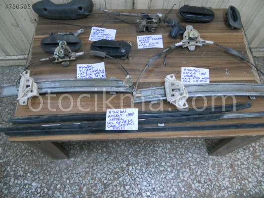 HYUNDAİ ACCENT YUMURTA KASA SOL CAM KİRİKOSU ORJİNAL ÇIKMA