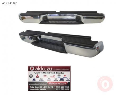 NİSSAN NAVARA  2015- ARKA TAMPON