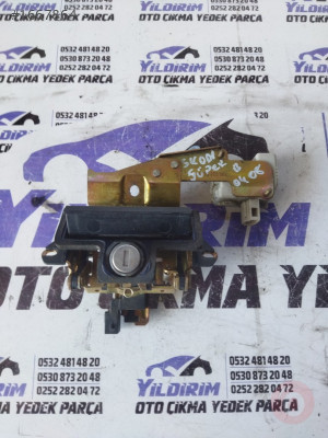 SKODA SUPER-B BAGAJ KAPAK KİLİDİ