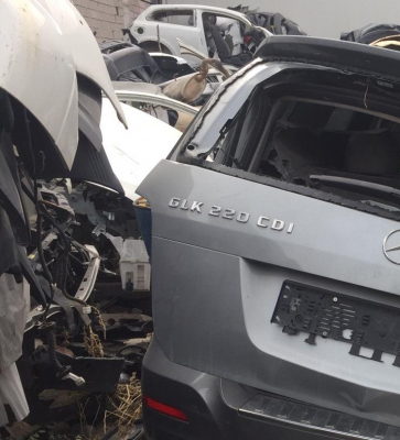 2014 MODEL MERCEDES GLK 220 KOMPLE BAGAJ MARKA YAZISI.