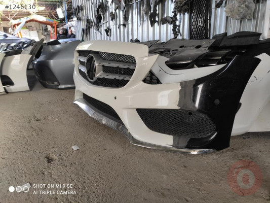 Mercedes C 200 205 kasa 2015 model ön tampon dolu