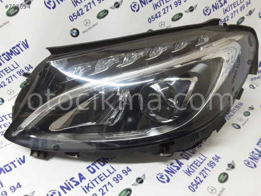 MERCEDES C SERİSİ W205 KASA MAKYAJSIZ SOL FAR A2059067303