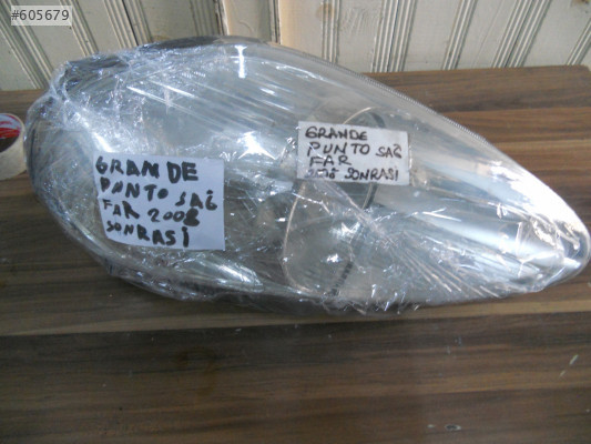 FİAT PUNTO SAĞ FAR ORJİNAL 2008 MODEL