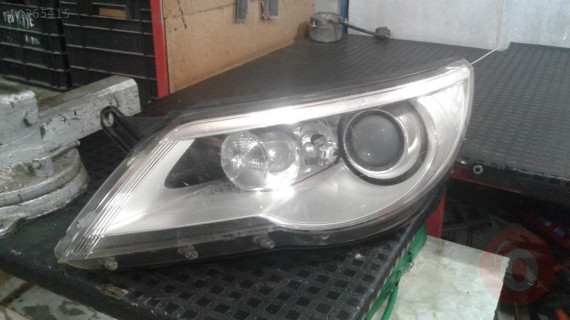 volkswagen tiguan sol far xenon 2008-12 orjinal çıkma parça