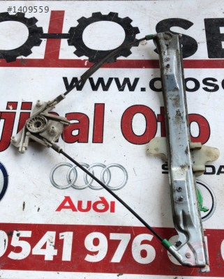 9644893580 peugeot 407 sol ön kapı cam krikosu