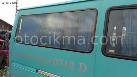 mercedes sprinter çıkma alçak tavan sağ arka cam