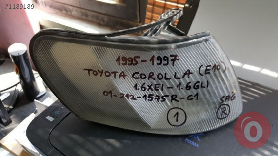 COROLLA A101 SAĞ SİNYAL TOYOTA ORJİNAL ÇIKMA PARÇA