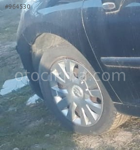 2009 model peugeot 207 1.4 benzinli çıkma çelik jant