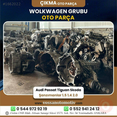 GOLF-OCTAVİA-JETTA-ALTEA ŞANZIMAN DSG 7 İLERİ ORJİNAL ÇIKMA
