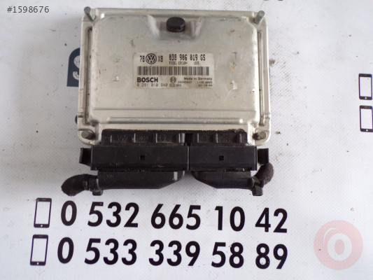 ÇIKMA VW Passat 1.9 TDI  Motor Kontrol Ünite ECU 038906019GS