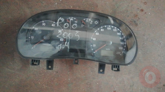 VOLKSWAGEN POLO 2005 1.4 ÇIKMA ORJİNAL GÖSTERGE KM SAATİ