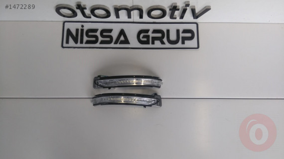 NİSSAN X-TRAİL SOL AYNA SİNYALİ BEYAZ SIFIR T32 2014-2020