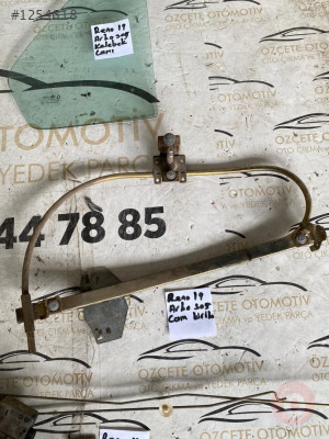 RENAULT 19 sağ arka kapı cam krikosu orjinal çıkma manuel
