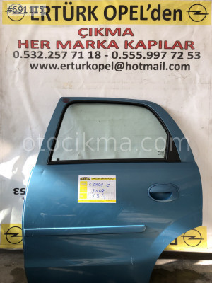 ÇIKMA OPEL CORSA C SOL ARKA KAPI