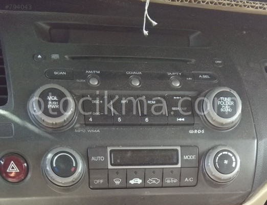 2007 HONDA CIVIC OTO TEYP ORİJİNAL..