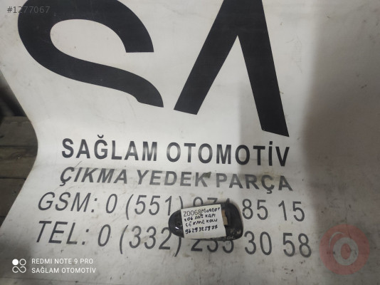 OEM; 9629325977 PEUGEOT 206 ÇIKMA  SAĞ KAPI ÇEKME KOLU