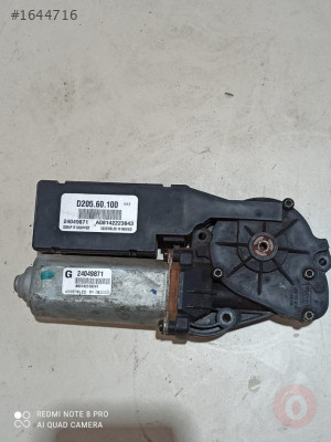 24049871 Chevrolet Captiva 06-11 için açılır tavan motoru D2