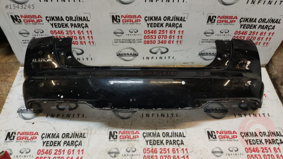 NİSSAN JUKE ARKA TAMPON SİYAH ÇIKMA PARÇA F15 2014-2019