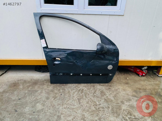 Peugeot 206 sag ön kapı hasarlı parça
