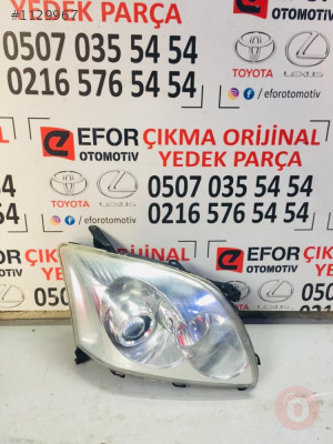 TOYOTA AVENSİS SAĞ XENON FAR ORJİNAL ÇIKMA YEDEK PARÇA
