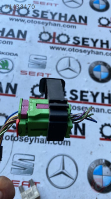 4F0972575D 5Q0937545 audi a3 2019 yeşil kablo soketi fişi