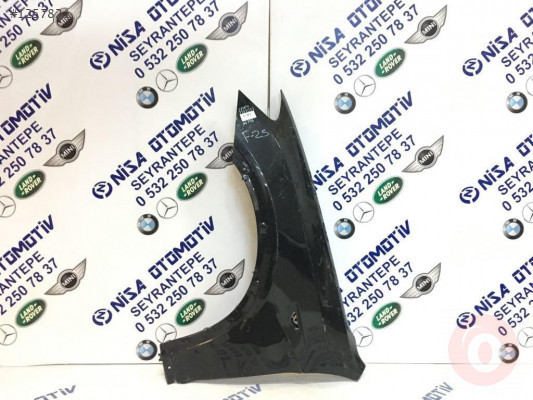 BMW X3 SERİSİ F25 KASA SOL ÖN ÇAMURLUK ORJ ÇIKMA