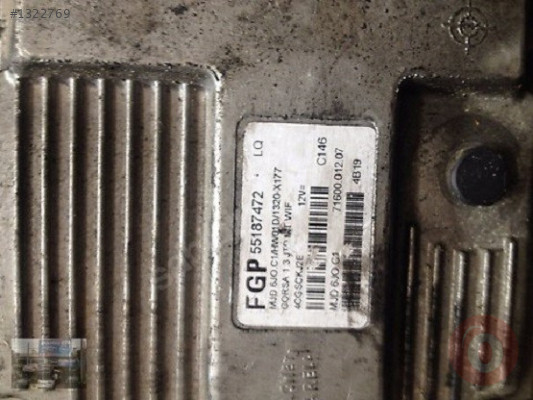 OPEL CORSA C 1.3 CDTİ DİZEL MULTİJET MOTOR BEYNİ 55187472