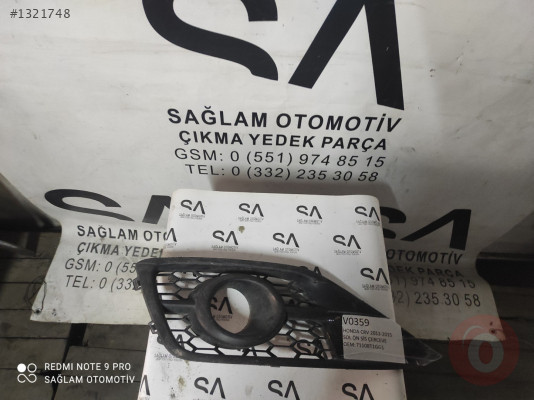 OEM; 71108T1GG1 HONDA CRV 11-15 ÇIKMA  SOL ÖN SİS ÇERÇEVESİ