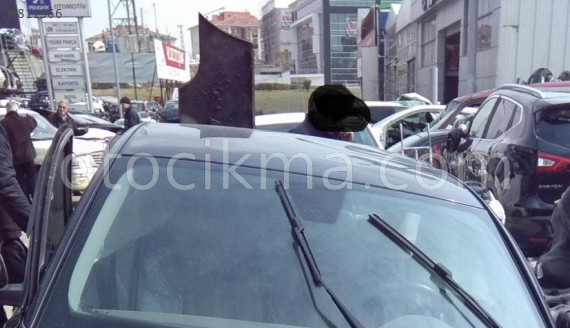 2007 VOLVO S40 KOMPLE ÇIKMA KESME TAVAN.