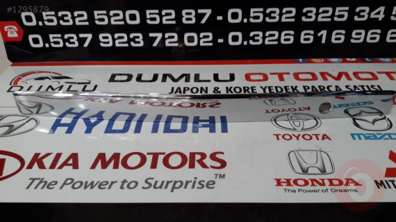 925103E010 -PLAKA  LAMBA ÇITASI  KROM SORENTO 02-09