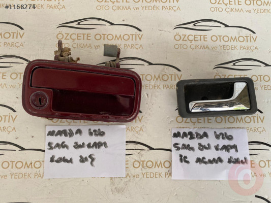 Mazda 626 sağ kapı dış  açma kolu 1988 - 1992 orjinal çıkma