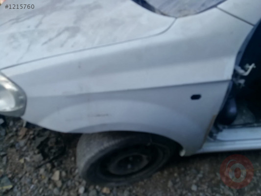 chevrolet aveo t250 sedan çıkma sol ön çamurluk.