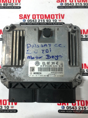 Passat 2.0 tdi CİKMA motor beyni 03L907307AE