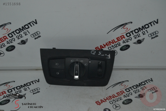 BMW 1 SERİSİ F30 F20 FAR ANAHTARİ