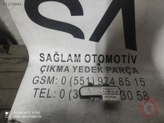 OEM; 4B0839206  AUDİ A3-A4-A6-A8 ÇIKMA  SAĞ ARKA KAPI KOLU