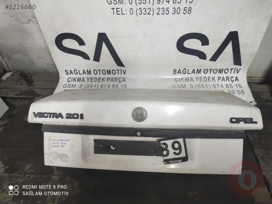 OPEL VECTRA-A ÇIKMA  BAĞAJ KAPAĞI